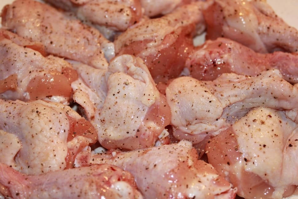 marinated chicken meat preview