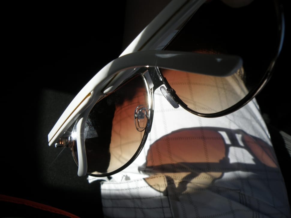 brown lens sunglasses with dark background preview