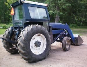 blue and black tractor thumbnail