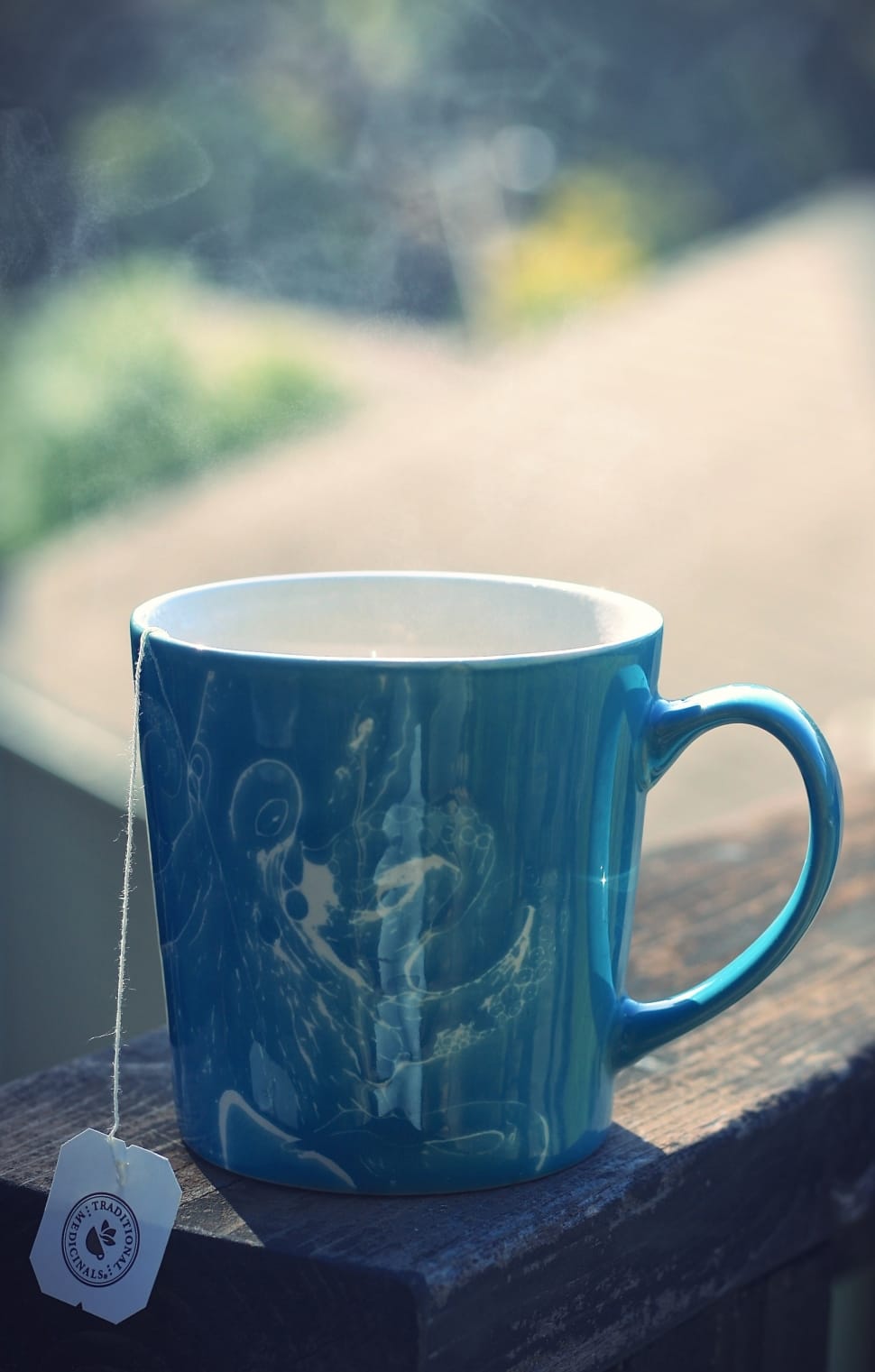 blue ceramic mug preview