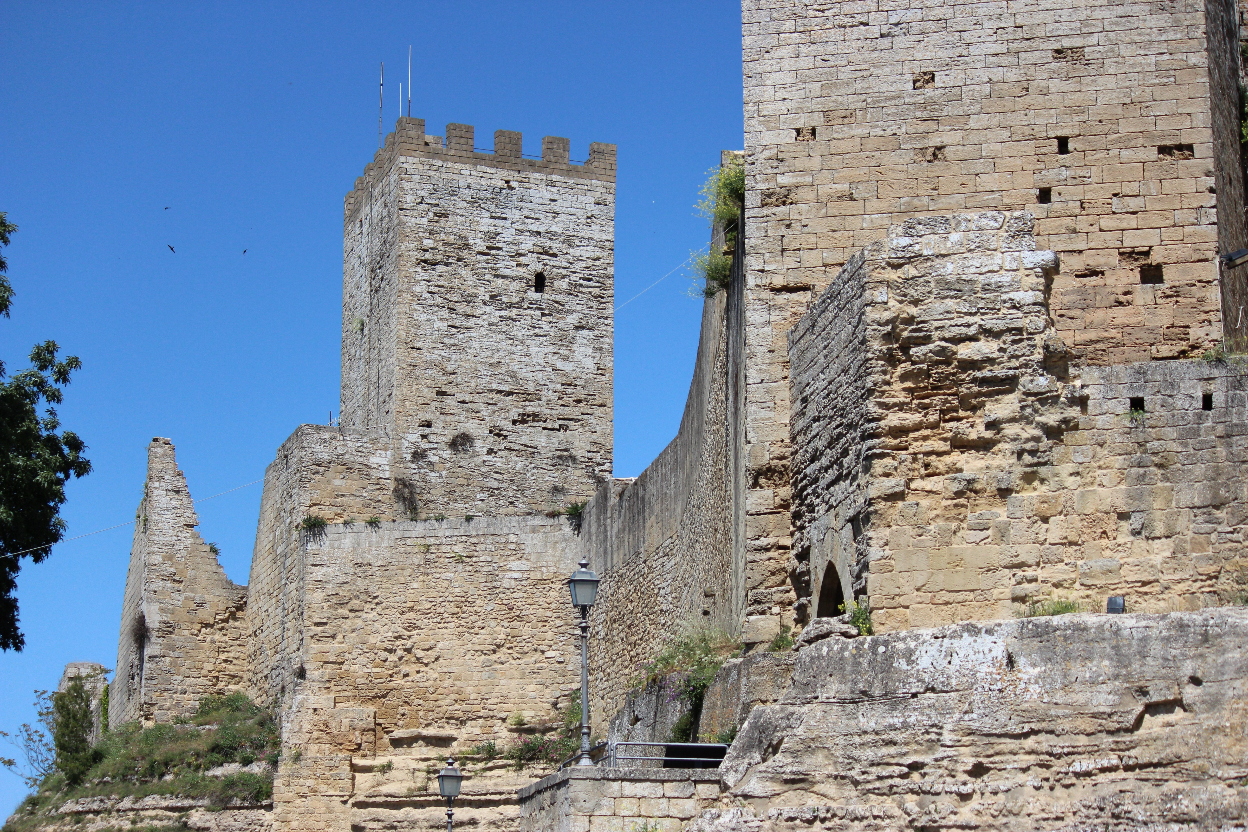 photograph of ancient castle