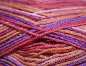 red purple and brown yarn thumbnail