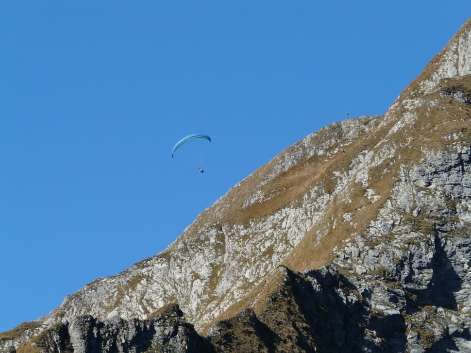 blue paraglider preview