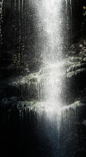 time lapse photo of water fall thumbnail