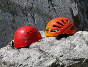 2 bicycle helmets thumbnail