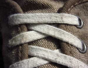 gray white canvas sneaker thumbnail