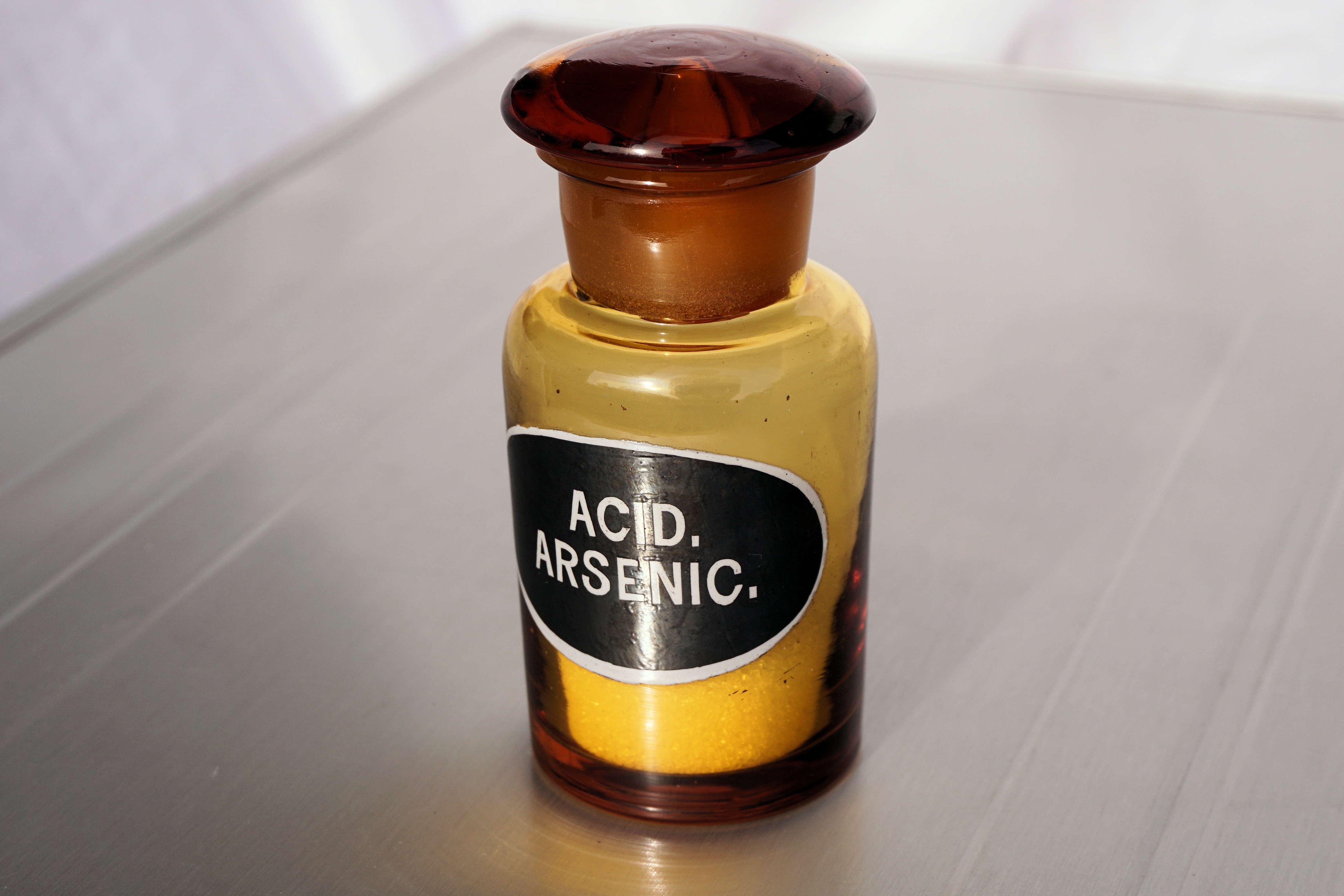 acid arsenic bottle