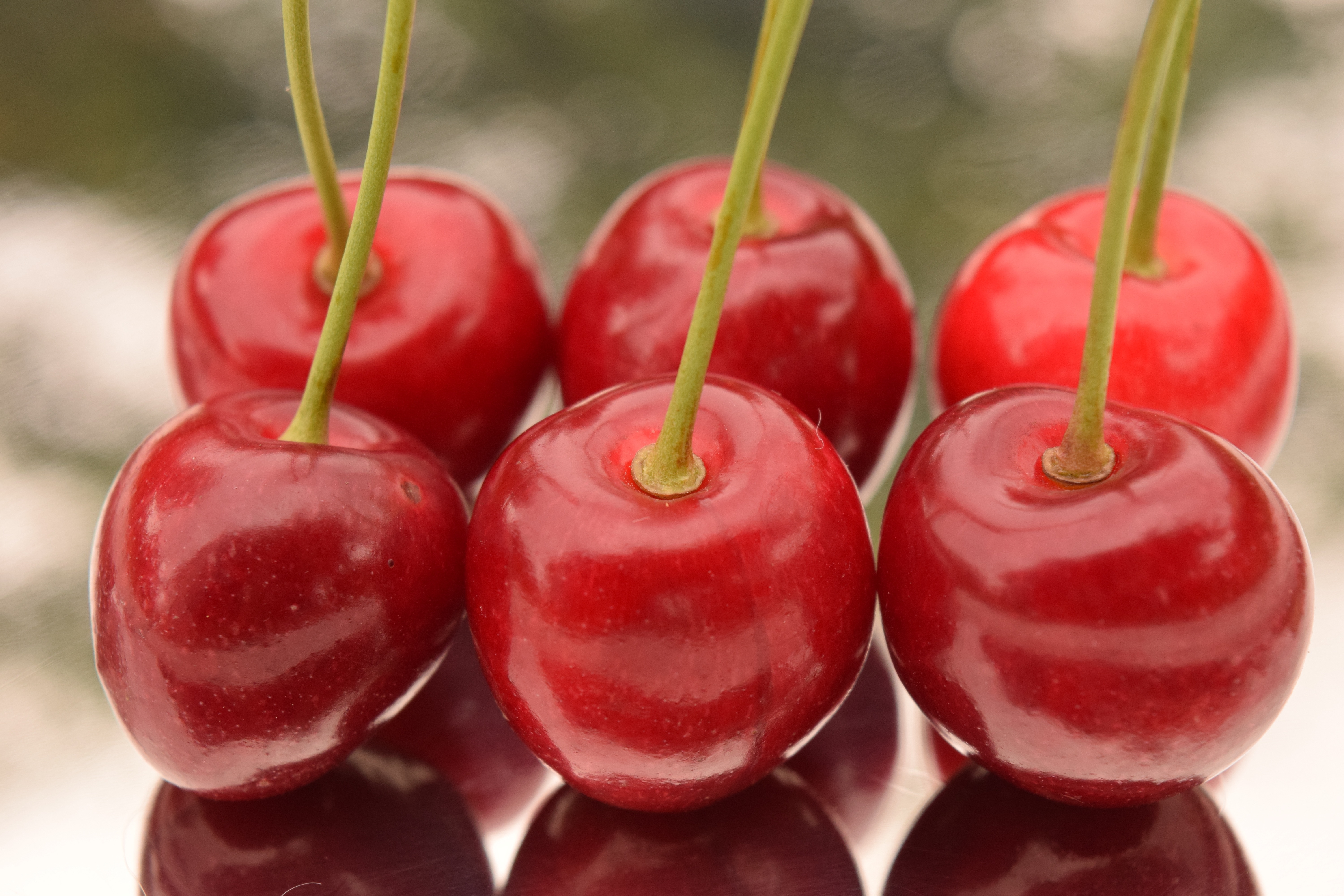 6 cherry fruits