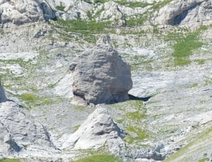 gray rock formation on mountain thumbnail