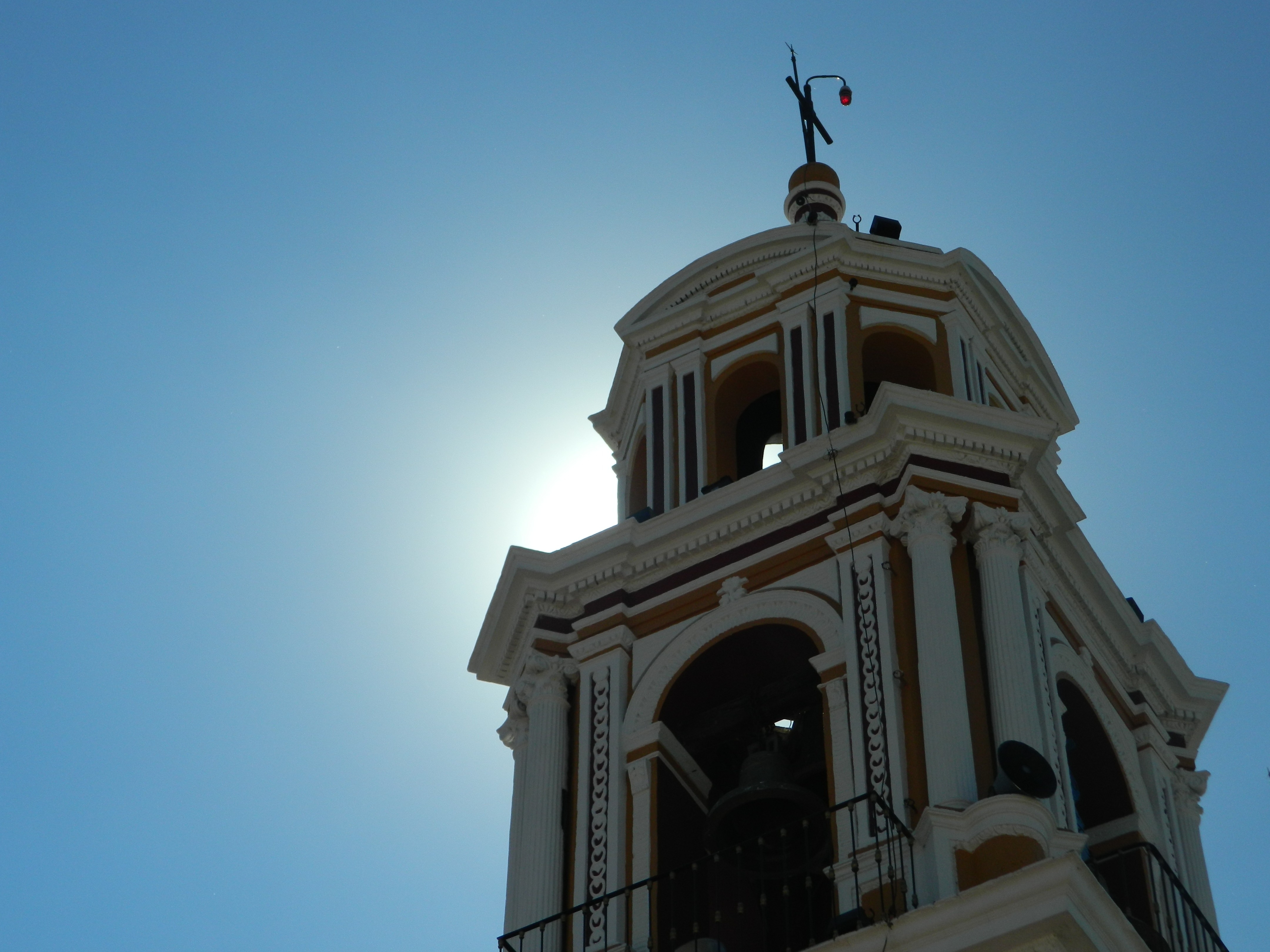gray bell tower