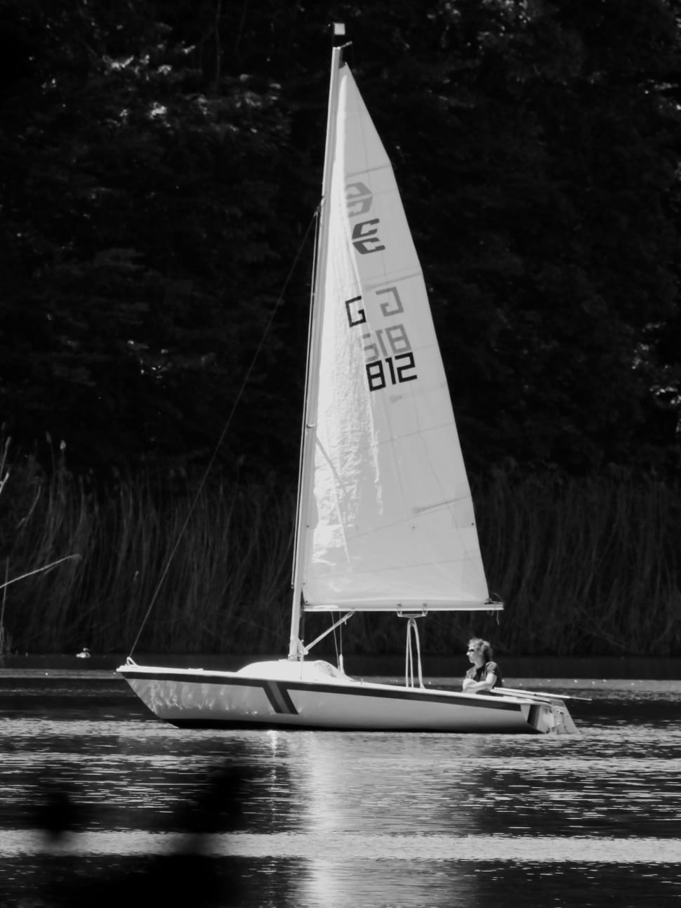 gray sailboat preview