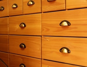 brown wooden drawers chest thumbnail
