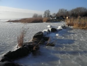 snow cover body of water thumbnail
