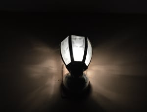 black sconce lantern thumbnail
