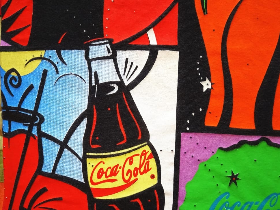 coca-cola bottle artwork preview