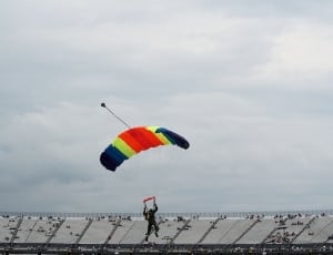 blue red and yellow parachute thumbnail