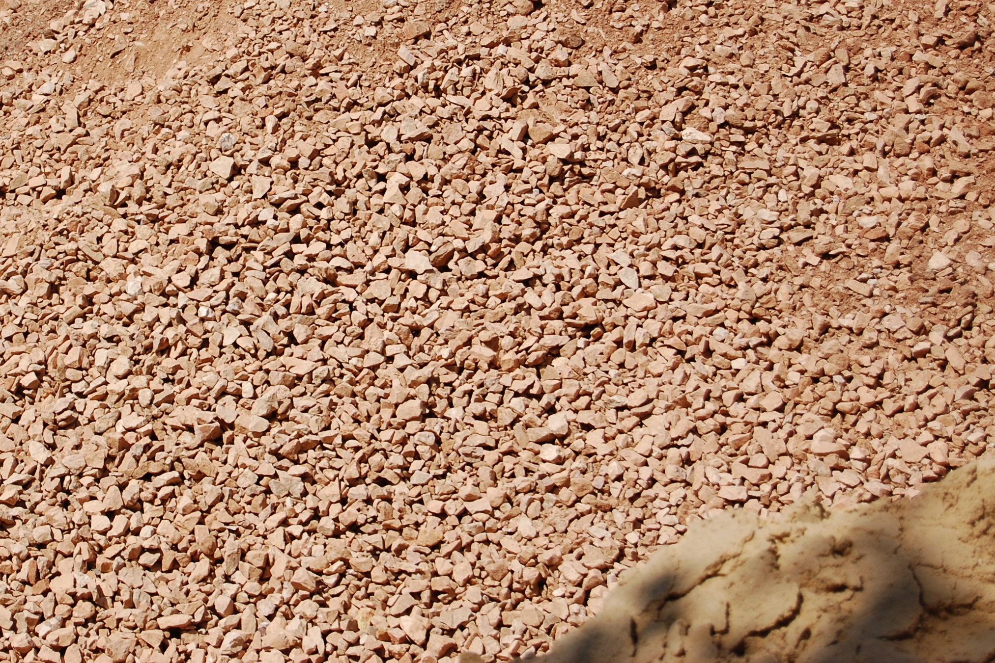 brown pebbles