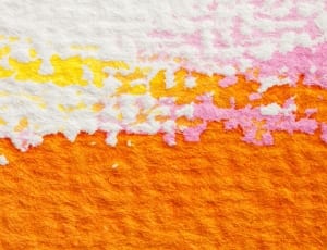 orange pink and white textile thumbnail