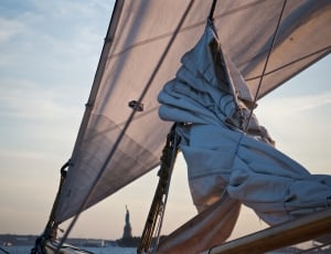 white sailing boat thumbnail