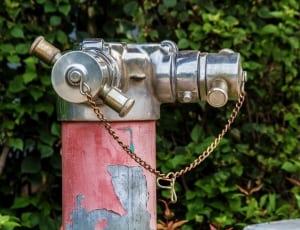 red and chrome fire hydrant thumbnail