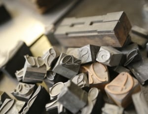 gray and brown steel fragments thumbnail