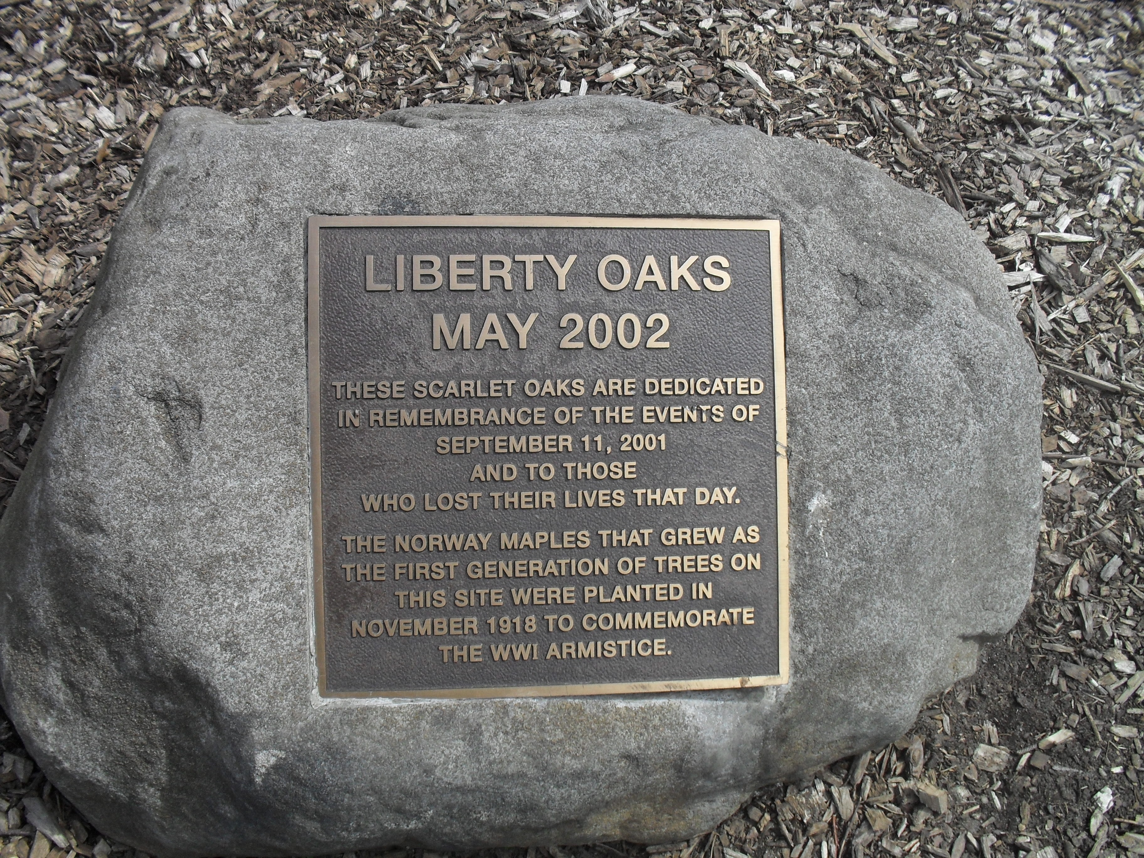 liberty oaks may 2002 signage