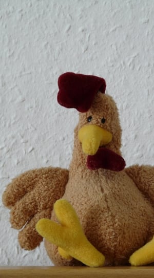 brown hen plush toy thumbnail