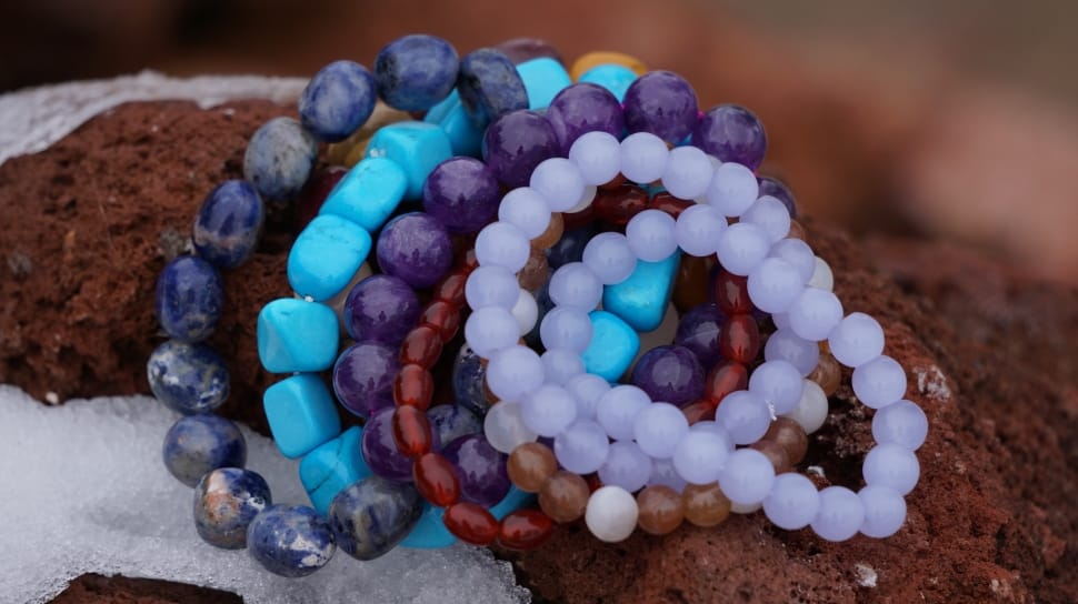 assorted beaded bracelets preview