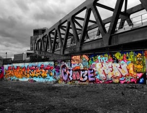 graffiti wall under the bridge thumbnail