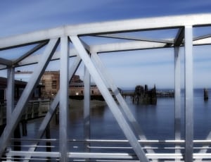 grey metal suspension bridge thumbnail