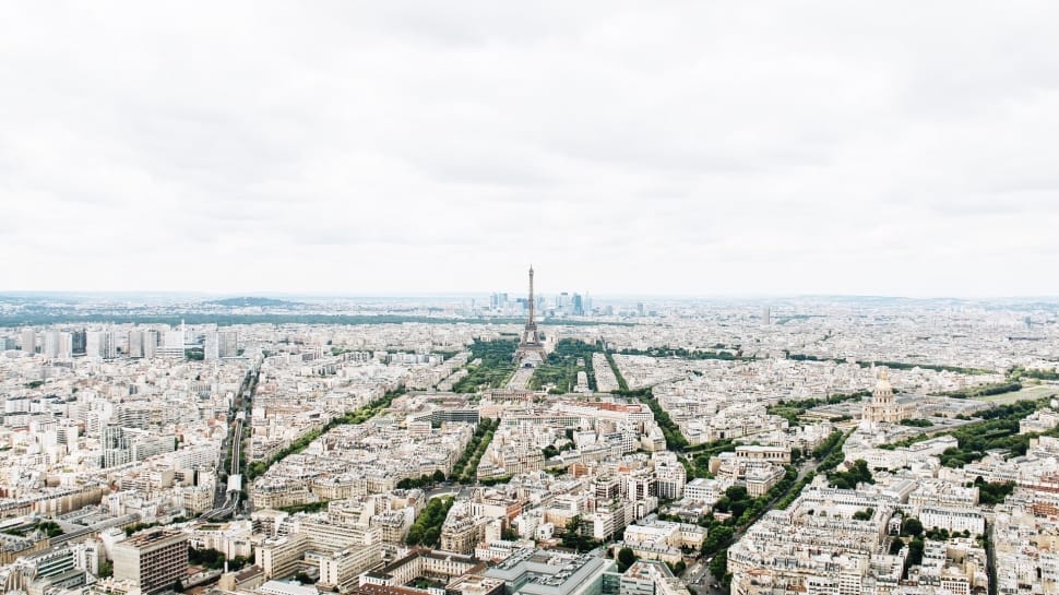 paris aerial photography preview