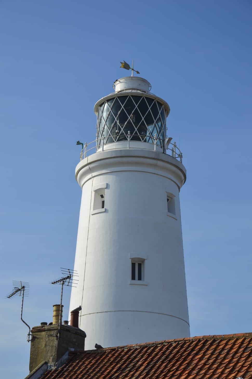 white painted lighthouse preview