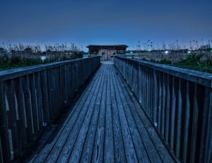grey wooden footbridge thumbnail