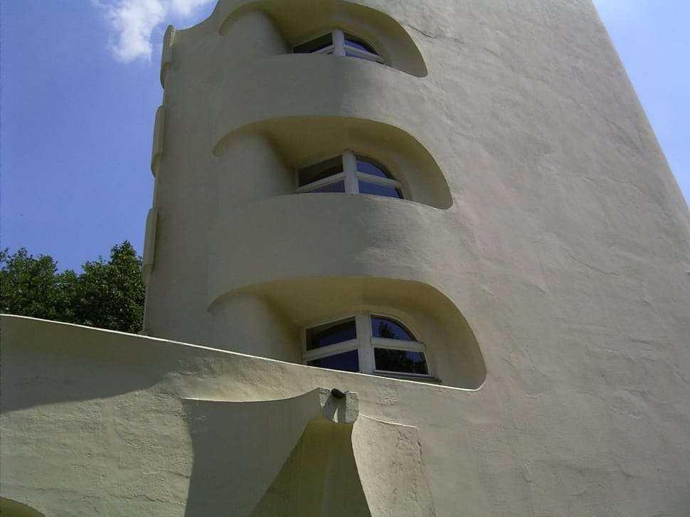 beige concrete structure preview