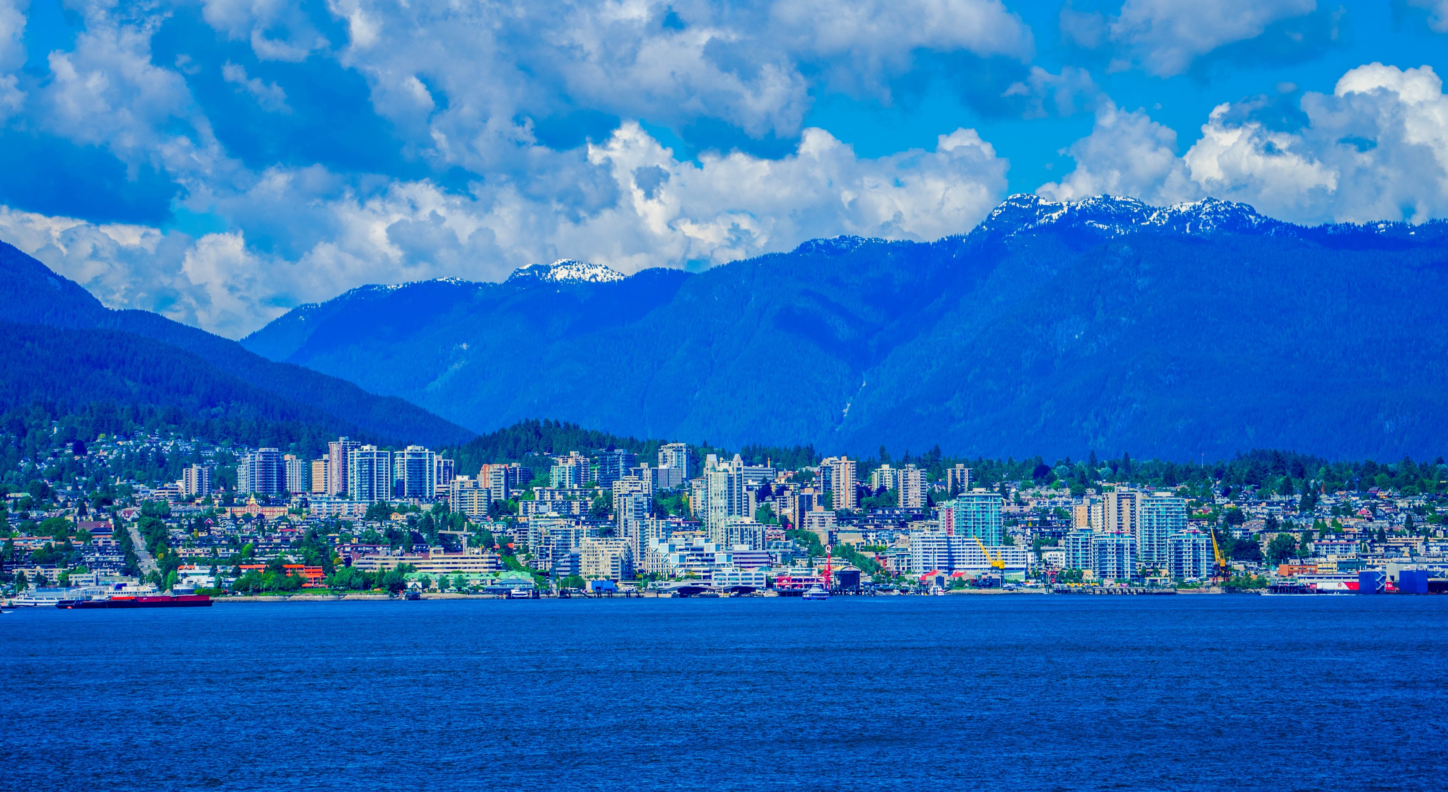 Vancouver, Canada, Skyline, City, cityscape, city
