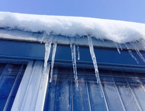 low angle photo of icicles thumbnail