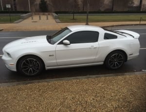 white ford mustang gt thumbnail