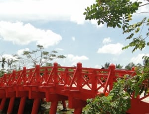 red wooden bridge thumbnail