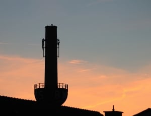 silhouette of building photo thumbnail