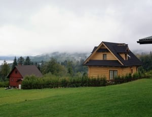 two wooden house thumbnail