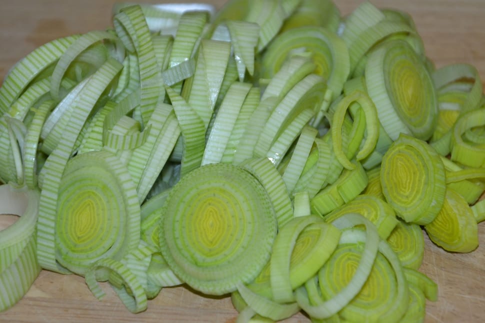 sliced vegetables preview