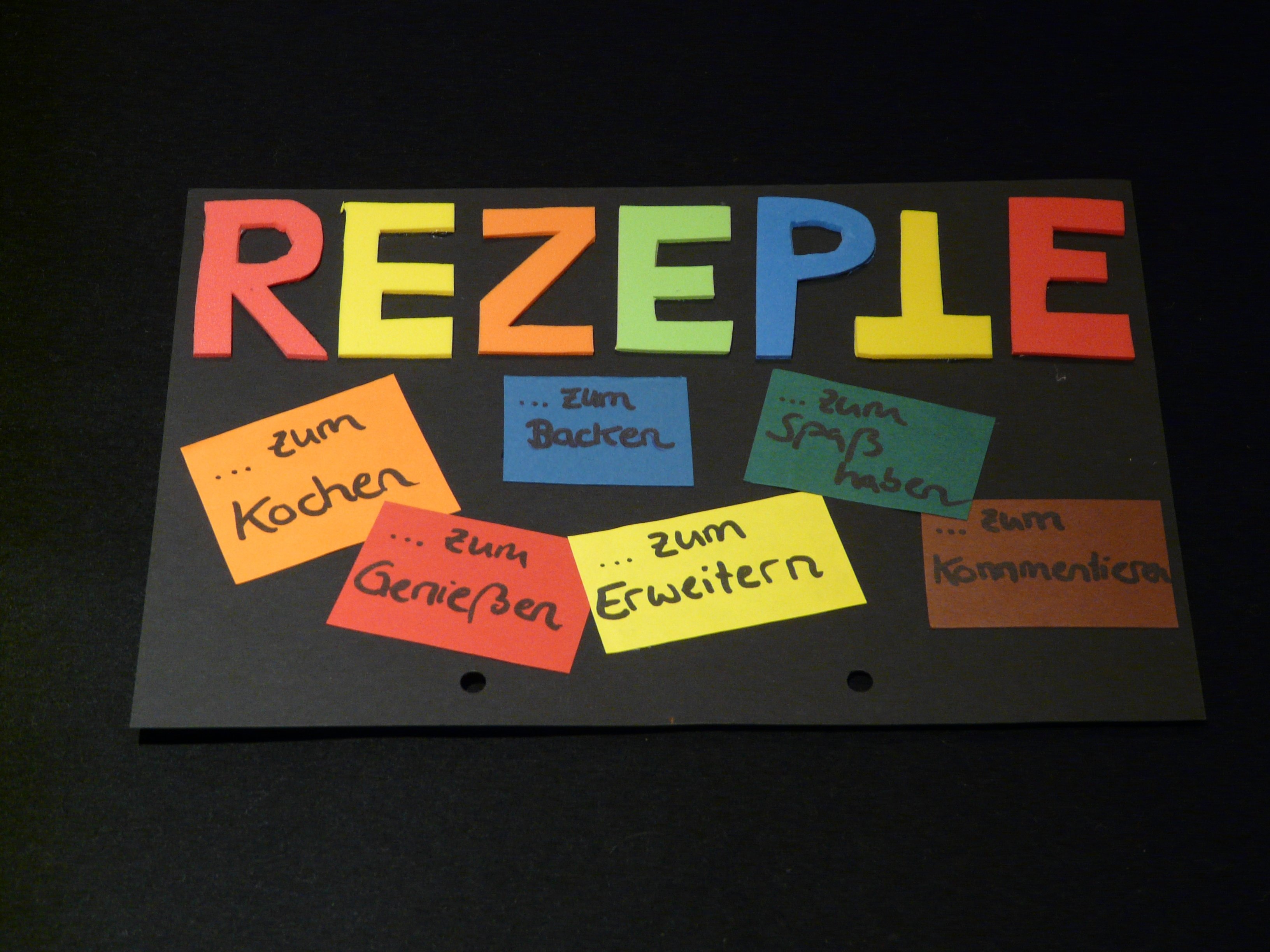 rezeple decorative board
