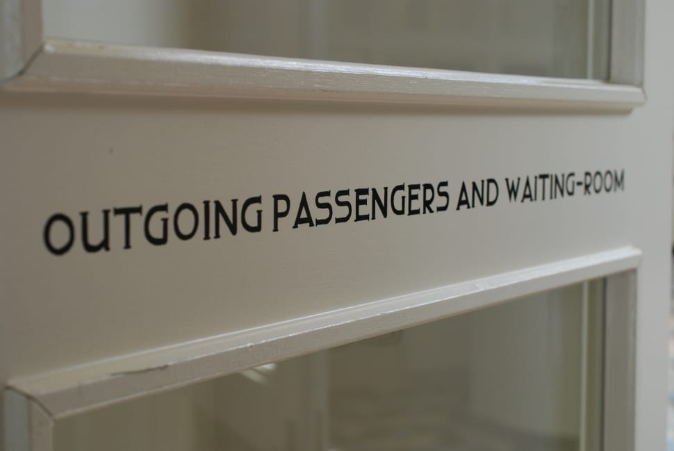 outgoing passengers and waiting room preview