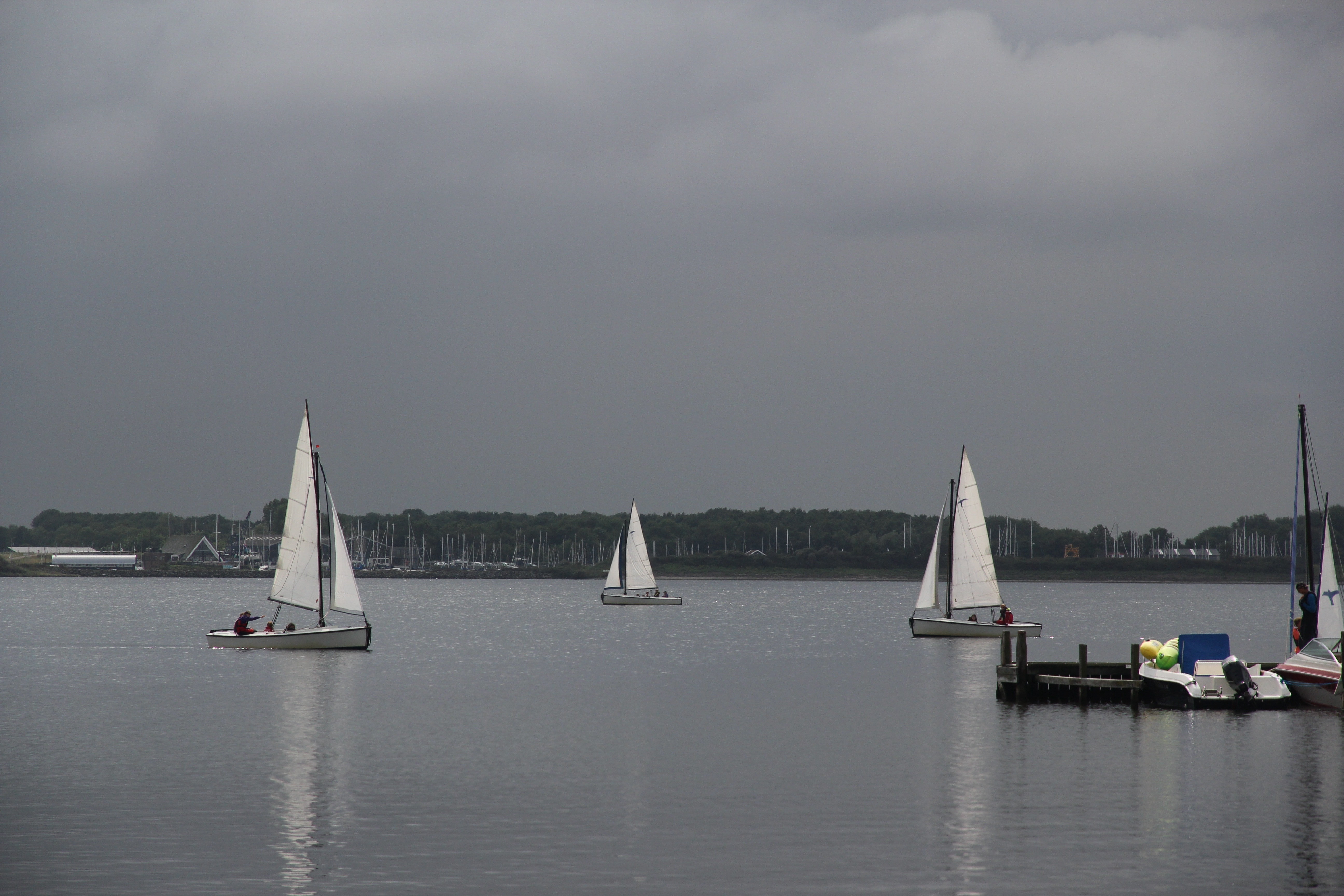 3 sailing boats