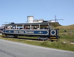 blue and black great orme tramway thumbnail