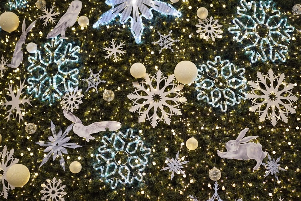 snowflakes painting preview