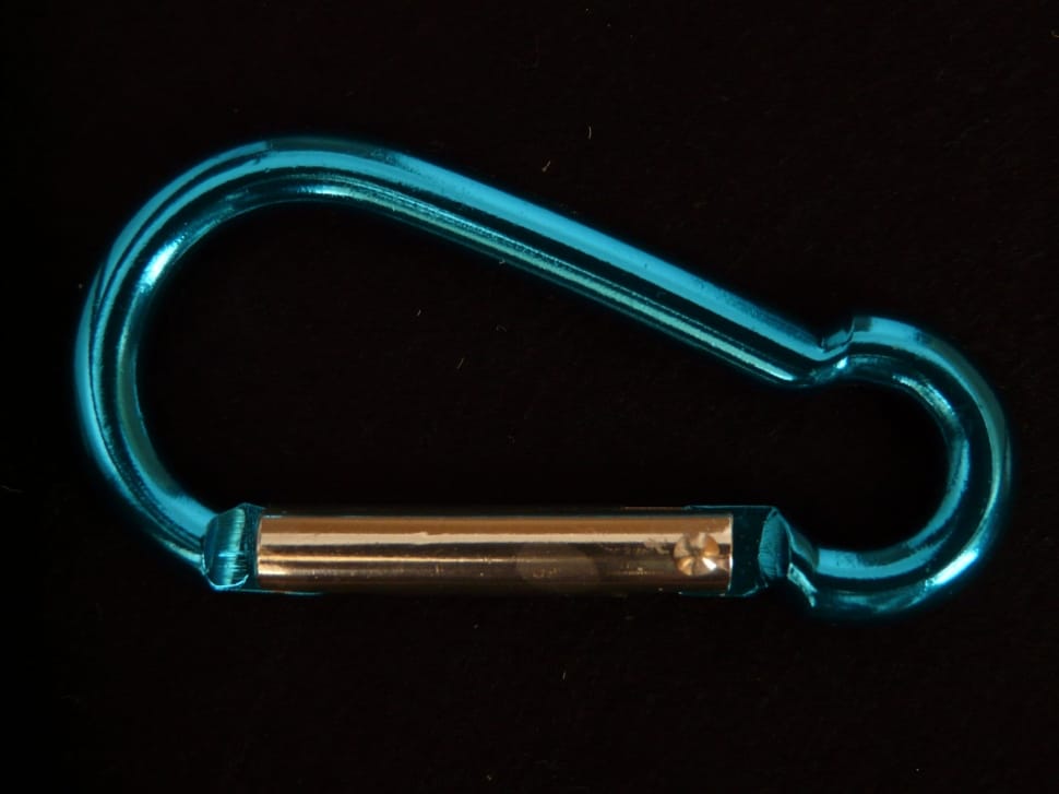 blue carabiner preview