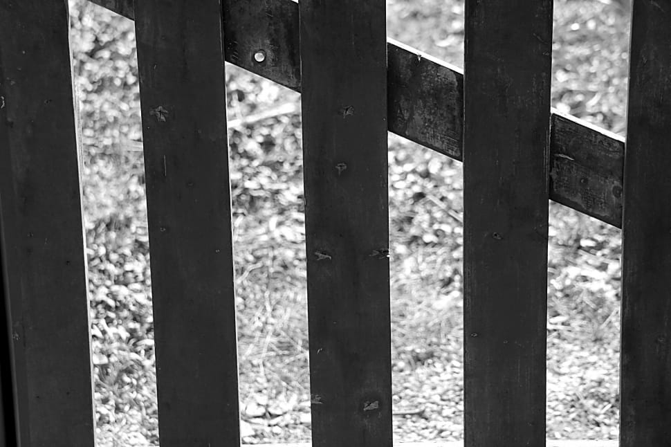 black wooden railings preview