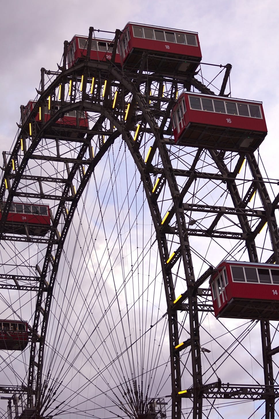 red and black ferris wheel preview