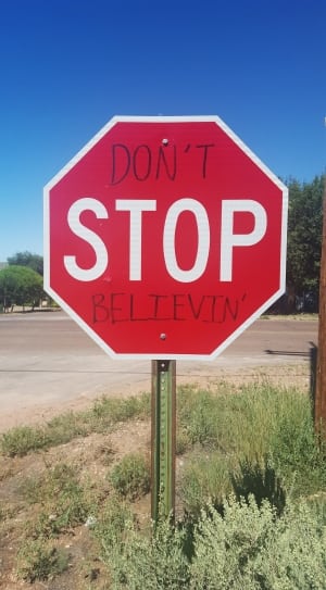 don't stop believin' signage thumbnail